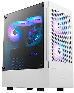 Gamdias Talos E3 MESH Gaming Miditower White