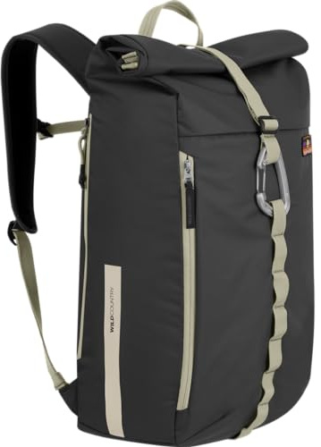 Wild Country Flow Back Pack Schwarz - Vielseitiger stylisher Kletterrucksack, 26l, Größe 26l - Farbe Onyx