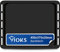 VIOKS Bandeja de horno esmaltada 452 x 376 x 20 mm de repuesto para Whirlpоol 481010657929 – Bandeja para horno Bauknecht & Horno Ignis