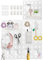 Kit de Combinaison de Panneaux Perforés, Panneau Perforé, Panneau Perforé Bureau, Panneau Mural, Kit Mural en Pegboard Perforé, Panneau Perforé Mural pour la Maison, le Bureau, le Garage (Blanc)