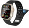 TiMOVO Correa Magnética Compatible con Apple Watch 49/45/46/44/42 mm, Correa de Silicona Magnética Deportiva para iWatch Ultra 2 Ultra SE Series 10 9 8 7 6 5 4 3 2 1, Negro