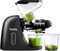 Fretta Estrattore di succo, con Ampio Scivolo di Caricamento, Senza BPA, Spremiagrumi per Sedano, Estrattore con Motore DC Silenzioso e Funzione Inversa masticating juicer machines (Nero)