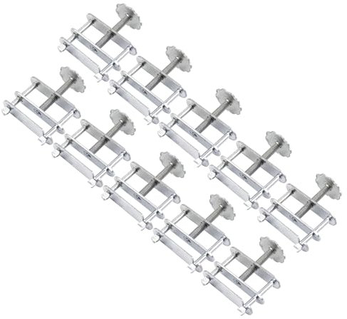 10Pcs Girevoli Vite Laboratorio Pinch Valvole di Controllo Flussi Morsetto per Tubo di Controllo Flussi Regolati da Laboratorio Morsetto