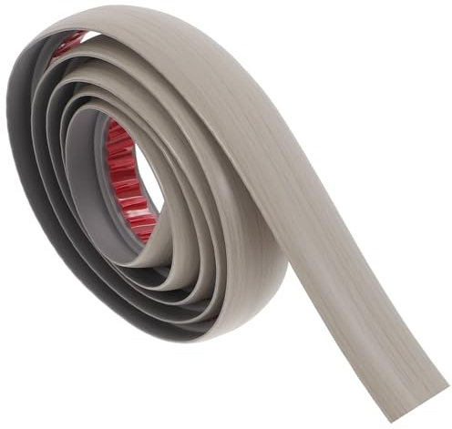 Holibanna 2m Selbstklebende Schwellenübergangsleiste Aus Pvc Bodenkantenleiste Für Türschwellen Und Höhenunterschiede Leicht Zu Installieren Und Zuschneiden Stolpergefahr Reduzierend