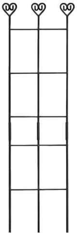 Tutor para Plantas en Maceta Poste de Metal Ajustable | Enrejado de 82.8 cm para Plantas Trepadoras de Interior para Pothos, Hiedra, Clemátide, Filodendro, Jardín, Balcón y