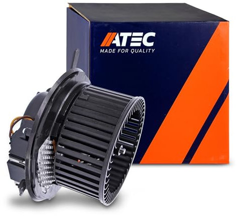 ATEC Germany Gebläsemotor 12V Innenraumgebläse mit Klimaanlage Lüftermotor mit Regler