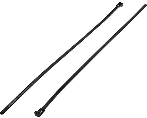 TRU COMPONENTS Kabelbinder, 500 mm x 8,50 mm, schwarz, TC-HV-500BK203, 1592884, Innenverzahnung, 100 Stück