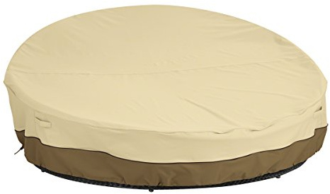 Classic Accessories Veranda Water-Resistant 90 Inch Round Patio Daybed Cover, Patio Furniture Covers