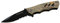 Silverline 746410 Klappmesser in Tarnfarbe, Silber