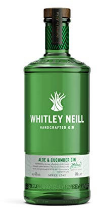 Whitley Neill Hand Crafted Aloe and Cucumber 43 Percent Abv Gin, 70 cl