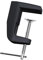 Neatfi Verstellbare klemme f眉r Lampen 鈥� mit verstellbarer Schraube, l盲sst sich an einen Tisch bis zu 6,3 cm dick klemmen, h盲lt die Lampe sicher an jedem Schreibtisch, Werkbank oder Tisch schwarz
