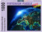 PISTENKUH Puzzle - Space Edition - 1000 Teile - Faszination Erde - Europa bei Nacht
