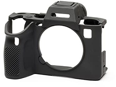easyCover - Silikon Kameratasche - Schutz für Ihre Kamera - Sony A1 - Schwarz