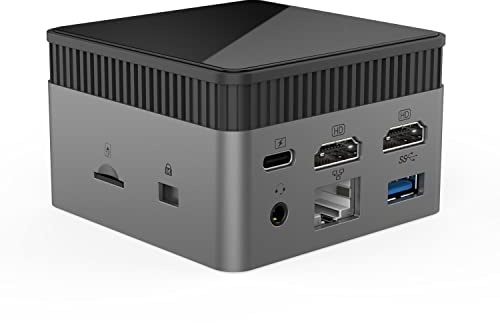 KINGDEL M6S Mini Desktop Computer Celeron N5105 Processor 4xCores 4MB Cache, 8GB RAM 512GB SSD, UHD Graphics 2xHD Support 4K, AC7265/2.4G/5G W-11 Pro
