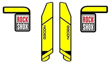 Rock Shox Recon Fork Bike Compatible Stickers 26