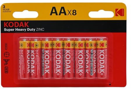 Kodak AA Batteries- 8 Pack