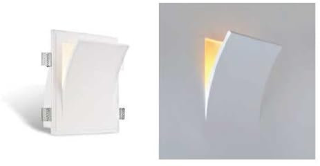 NCC-Licht Gips-Wandeinbauleuchte Klappe 310x250x184mm Weiß max. 40W E14 ohne Leuchtmittel