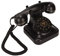 Téléphone Vintage, Téléphone Fixe Filaire de Style Européen Rétro avec Recomposition et Commutation du Volume, Bouton de Disque à L'Ancienne Téléphone Filaire Rétro pour la Maison et la Décoration