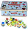 160 Marbles Set Assorted Colour Glass Marbles for Kids Age 3+, Games Marble Run Toy in Metal Storage Tin Box