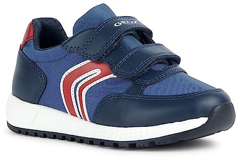 Geox Junior Boy J ALBEN Boy Sneakers AVIO/RED 33_EU