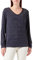 PIECES PCBILLO LS V-Neck Lurex Stripes NOOS QX
