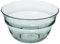 Saladier plastique alvéolé vert opaque effet verre 25 cm