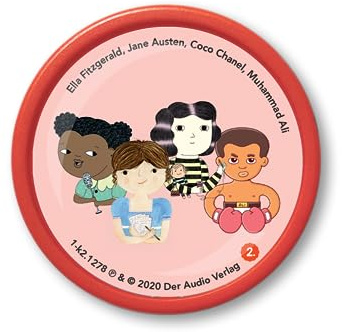 Kekz Audiochip: Little People, Big Dreams - Kekz 2 | Ella Fitzgerald, Jane Austen, Coco Chanel, Muhammad Ali, Für Kekzhörer, Hörspiel für Kinder ab 5 Jahren, Spielzeit ca. 31 min
