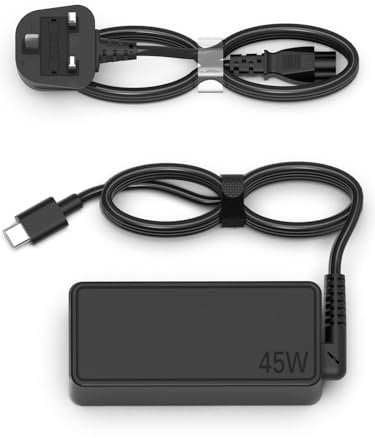 MJXYXCDH Chromebook Charger USB C, 45W Fast Laptop Charger Universal Compatible with Chromebook Laptop: HP Dell Acer Asus Google Samsung More Type C Power Adapter Supply Cord