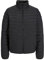 JACK & JONES Men's Jjestate Packable Puffer Collar Noos Quilted Jacket, Black, M