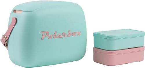 POLARBOX Nevera para Almuerzo 6L Azul Pop (Verde)