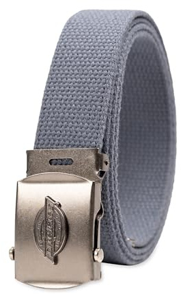 Dickies Herren Gürtel mit Stoff-webplakette, Logo-schnalle, Einheitsgröße, Passend für Taillenumfang Bis zu Einer Größe Von 106,7 Cm Gürtel