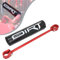 22 mm Motorrad Lenker Balance + Lenkerpolster,Lenkerschutz Set für Dirt Bike Pit Bike Quad ATV Motocross Enduro Supermoto Sur Ron Talaria Sting-Rot