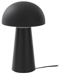 Lindby LED Tischlampe Zyre dimmbar (Modern) in Schwarz (1 flammig,) - Tischleuchte Schreibtischlampe Nachttischlampe Wohnzimmerleuchte