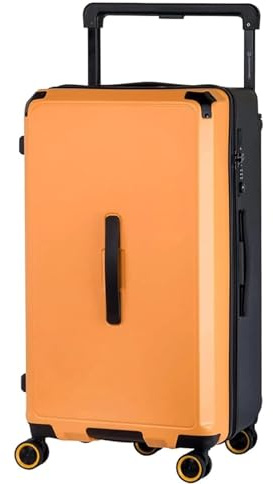 ASHSDI Koffer Reisekoffer Trolley Breiter Trolley Mit Großem Fassungsvermögen, Dickes Passwort, Hartschalengepäck, Stoßfest, Langlebig Boardcase Handgepäck (Color : Yellow, Size : 30 inch)