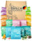 WALTZ 7 Duschbomben Set, 48 Stück Vorteilspack, 7 Düfte, Premium Wellness Geschenk für Frauen, Männer, Geburtstagsgeschenk Freundin, Mama, Papa, Geschenkbox, Partner Geschenk Idee