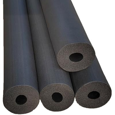 Heizungsrohr Isolierung, Isolierschlauch Rohrisolierung, ID 6mm 13mm 20mm 25mm 43mm 60mm 76mm, Für Handgriff Greifen Unterstützung(13mmx15mmx2m)