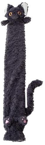 2L Hot Water Pouch - Long Cat Bed Warm Water Bag Long Cat Hot Water Bag Lovely Cat Shape Warm Water Bottle Cute Cartoon Warm Water Bottle Cat Hot Water Bottle for Back Neck Legs 90x8x3 Cm