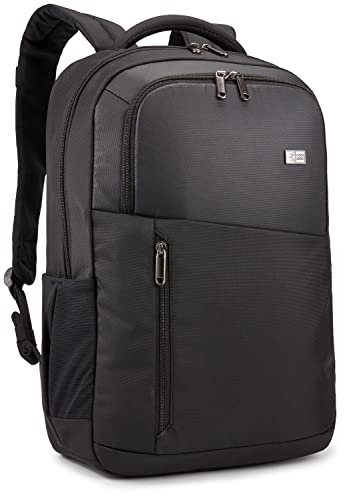 Case Logic Propel - Zaino per laptop fino a 15,6 - Nero, scomparto imbottito, tasche espandibili, Nero, 28, Casual