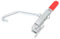 Toggle Clip with J Hook, Adjustable Pull Latch, Heavy Duty Elbow Joint Locking Clip with Quick Release Pull Latch for Door, Trunk Mounting