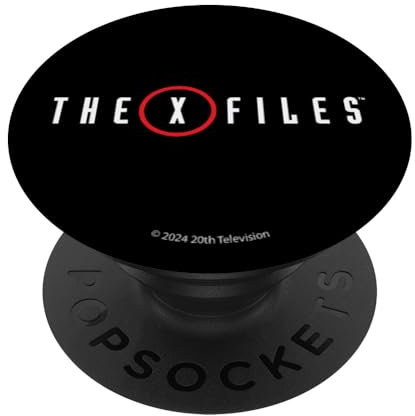 X-Files Iconic Big Text Logo PopSockets Klebender PopGrip