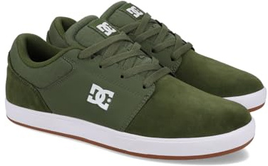 DC Shoes Crisis 2 - Leather Shoes for Men - Lederschuhe - Männer - 41 - Grün