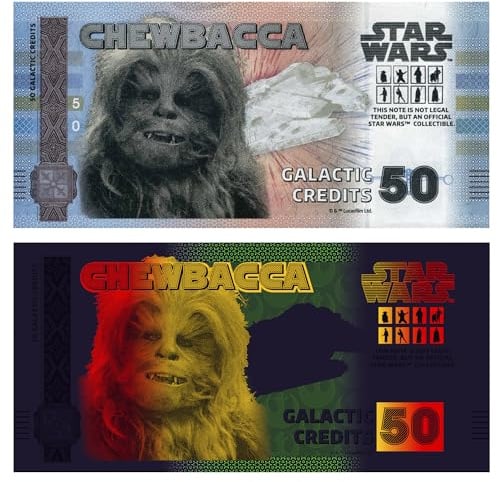 FANTASY CLUB Star Wars Original Chewbacca Trilogie | Offizielles Merchandising | Limitierte Auflage mit goldenem Hologramm und UV-Effekten
