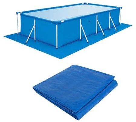 Tapis de Sol pour Piscine Encadrée, Bâche de Sol pour Piscines Gonflables Pliable, Protecteur de Sol pour Pataugeoires (200 * 300 cm/78.74 * 118.11 in)