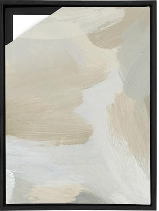 YCBTREE Schattenfugenrahmen 30x40cm, MDF Rahmen für Leinwand mit Tiefeneffekt ohne Glas und Rückwand Bilderrahmen für Leinwand Keilrahmen (Schwarz Holzmaserung, 30×40cm)
