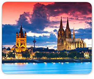 Destination Vinyl Ltd German city Cologne (Koeln) Cathedral Mouse Mat Pad - Computer #12203