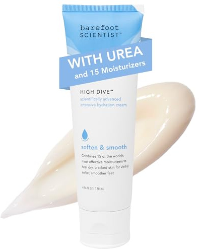 Barefoot Scientist High Dive Intensive Hydration Foot Therapy Cream, Specialized Moisture for Dry Feet and Cracked Heels