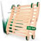 Nordholz® Sauna Rückenlehne ergonomisch - Die Perfekte Rückenstütze für sofortigen Wohlfühleffekt - Sauna Zubehör aus 100% nordische Fichte für Infrarotkabine - Holz Lehne Saunazubehör
