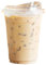 AIOS PET Recyclable Takeaway Cups with Sip-Through lids. Pk50. 400ml/12oz. for Drinks on The Move/fits Most car Holders. Suitable for hot & Cold Drinks.