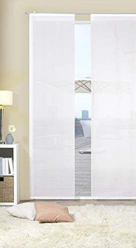 Schiebevorhang Lou 60x245 cm 1 Stück NATUR Uni