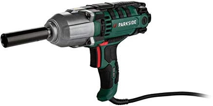 Parkside Llave de impacto eléctrica PDSSE 550 A1 para desenroscar tornillos sellados o montar ruedas de automóvil Mecanismo de impacto de alta potencia, viene con enchufe británico